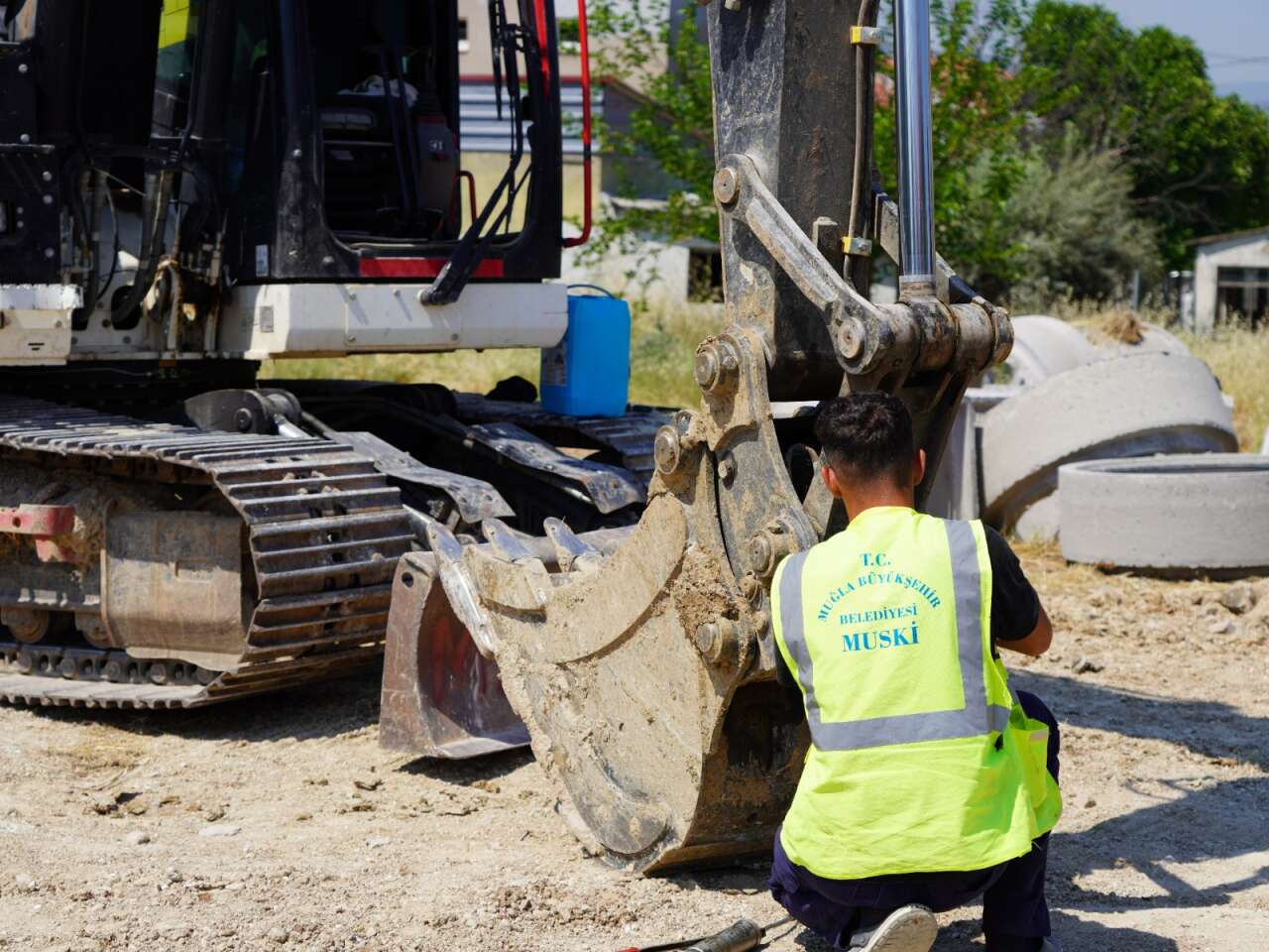 MUSKİ, Yatağan Yeni Mahalle’de Kanalizasyon Hattı Çalışmasına Başladı 4
